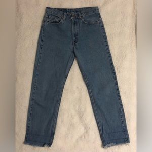 Levi’s Vintage High Rise Straight Leg Jeans